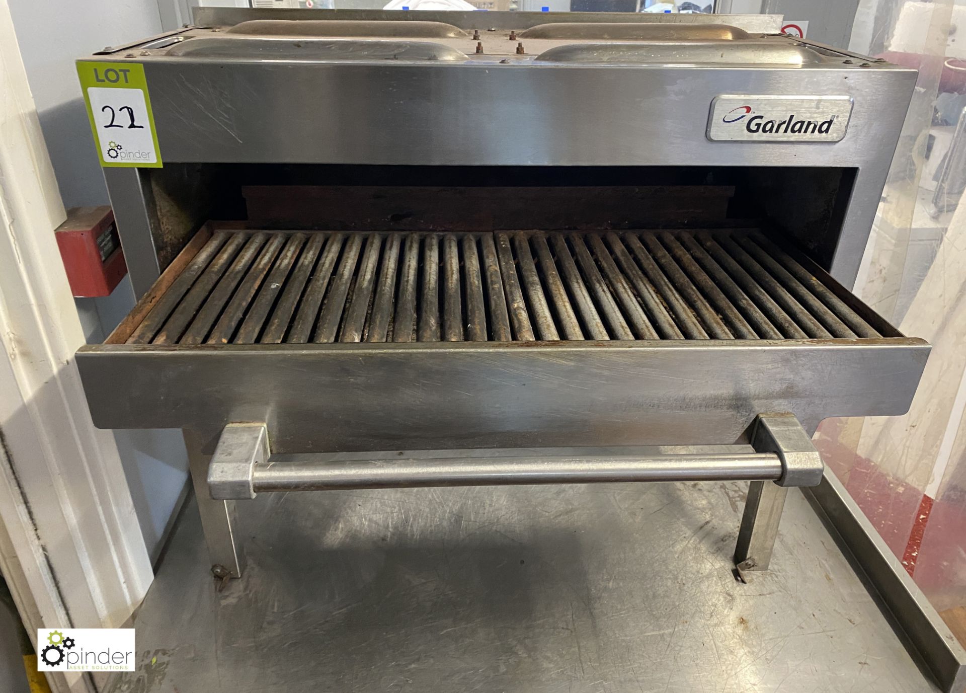 Garland stainless steel gas fired Burger Grill, with stainless steel stand - Bild 4 aus 7