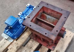 Torex Rotary Valve, with gearbox, opening 254mm x