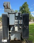 Lindley Thompson Transformer, 1600kva, 50Hz, year 1987, serial number C59568 (LOCATION: Kingmoor