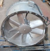 Flaktwoods long cased Axial Ventilation Fan, 800mm