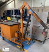 Cam CTC508 mobile hydraulic Hoist, max lift 508kg (LOCATION: Kingstown Ind Est, Carlisle)