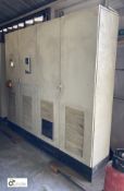 Emotron Multidrive Inverter Panel, 500kw, 855amps, type U15D-500/400-L/EMC/R10 (LOCATION: