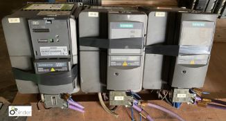 3 Siemens Micromaster 440 6SE 6440-2AD24-OBA1 Frequency Inverters (LOCATION: Kingmoor Road,