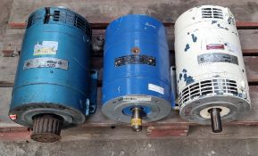 3 GEC DC Motors (see photos for specification) (LO