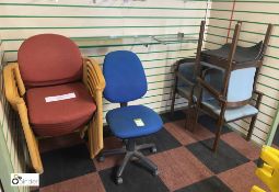 Quantity various Chairs (LOCATION: Kingstown Ind Est, Carlisle)