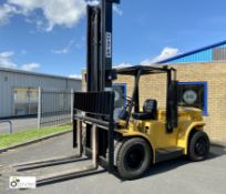 Hyster H150F diesel Forklift Truck, 6818kg, duplex mast 5347mm lift height, 3805mm closed height,