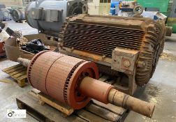 Teco Westinghouse Motor 500kw 1482 rpm 3300v Frame Size D450AB Serial No. D67150-1 (LOCATION: