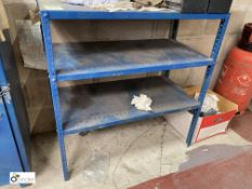 2 steel 2-shelf Racks (LOCATION: Kingstown Ind Est, Carlisle)