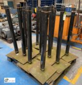 14 fabricated Barrier Posts (LOCATION: Kingstown Ind Est, Carlisle)