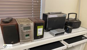 Various Stereos, Radios, CDs, etc (LOCATION: Kingstown Ind Est, Carlisle)