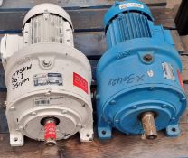 2 Reynold GM2-1 Ritespeed Inline Geared Motors, 0.