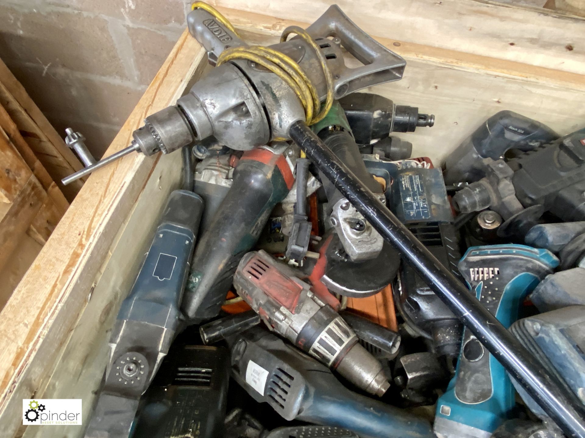 Large quantity various Power Tools, spares or repairs, to pallet (LOCATION: Kingstown Ind Est, - Image 5 of 8