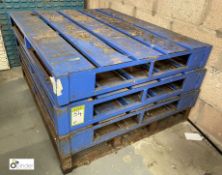 4 steel Pallets, 1220mm x 1020mm (LOCATION: Kingstown Ind Est, Carlisle)