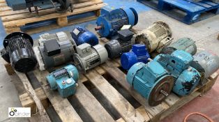 14 various Electric Motors, to pallet (LOCATION: Kingstown Ind Est, Carlisle)