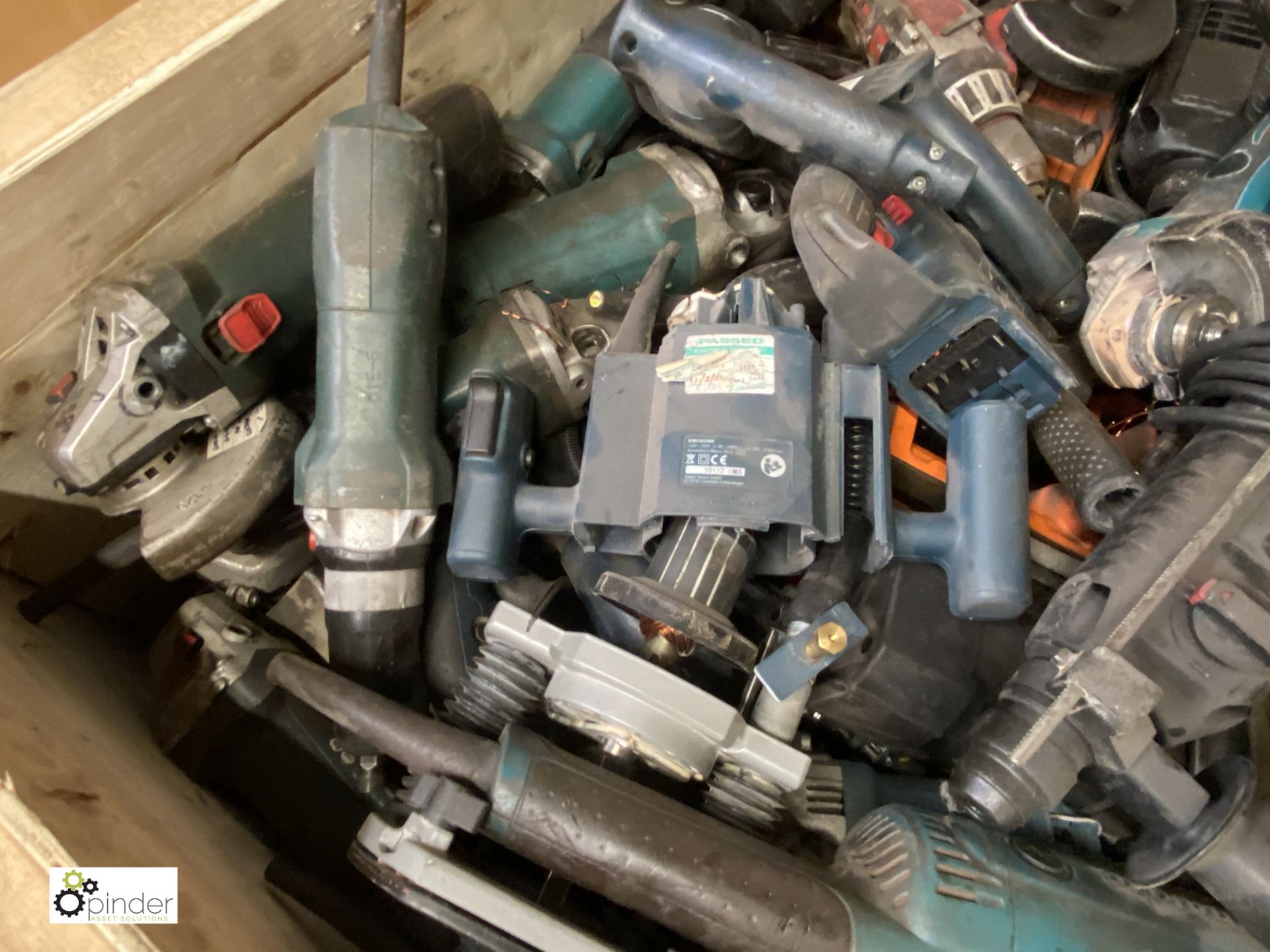 Large quantity various Power Tools, spares or repairs, to pallet (LOCATION: Kingstown Ind Est, - Image 6 of 8