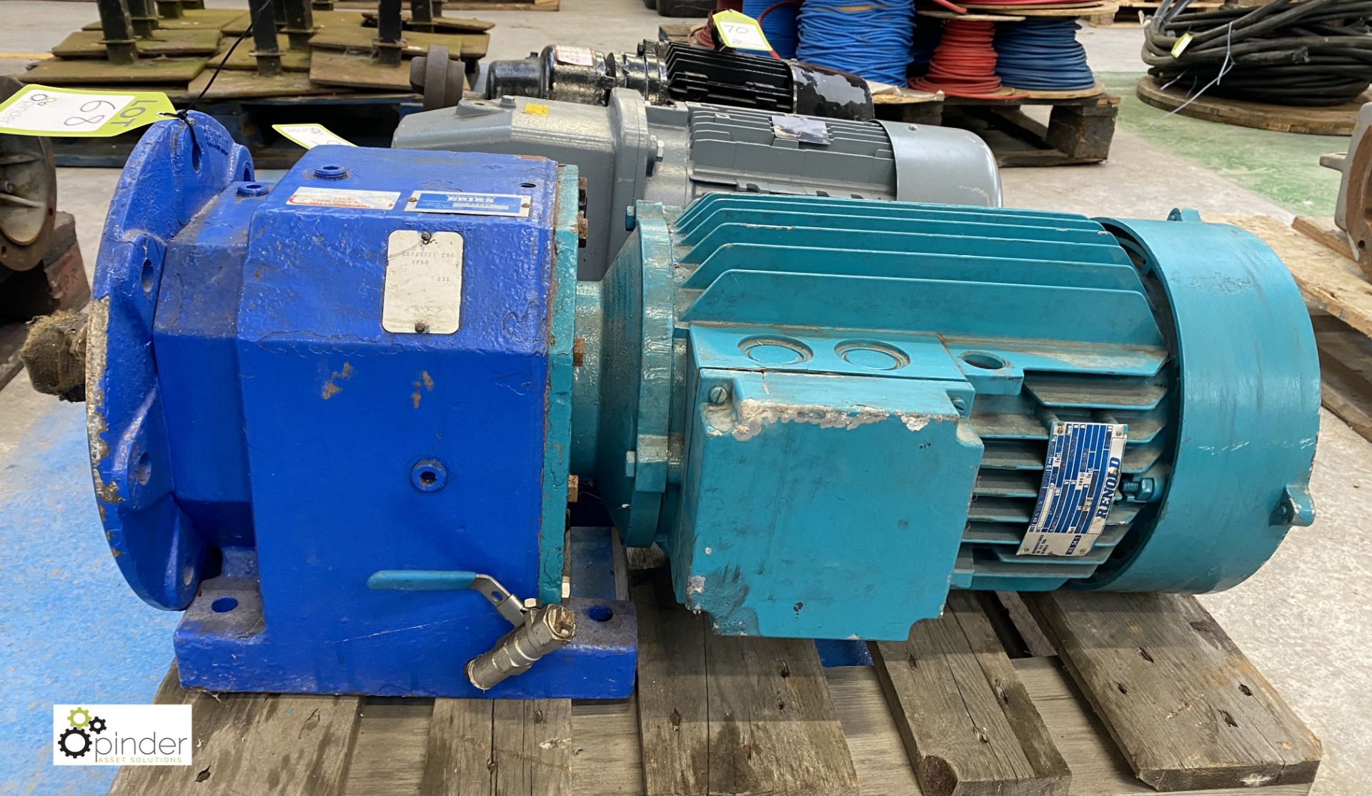 Reynold RF5D 15kw Geared Motor (LOCATION: Kingstown Ind Est, Carlisle) - Image 2 of 6