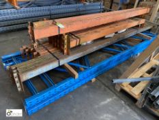 Quantity various Racking including 3 uprights and quantity beams (LOCATION: Kingstown Ind Est,