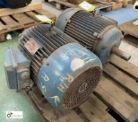 2 Power Plus Y160M 11kw Electric Motor, 1460rpm (LOCATION: Kingstown Ind Est, Carlisle)