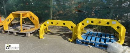 3 various fabricated Lifting Jigs (LOCATION: Kingmoor Road, Carlisle)