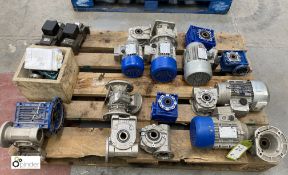 15 various Geared Motors and Gearboxes, to pallet (LOCATION: Kingstown Ind Est, Carlisle)
