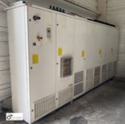 ABB ACS600 Multidrive Frequency Inverter, 700kw, 1094amps, 400volts, serial number 37616 (