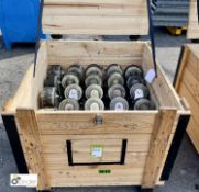 Quantity Blickle fixed Trolley Wheels, to crate (LOCATION: Kingmoor Road, Carlisle)