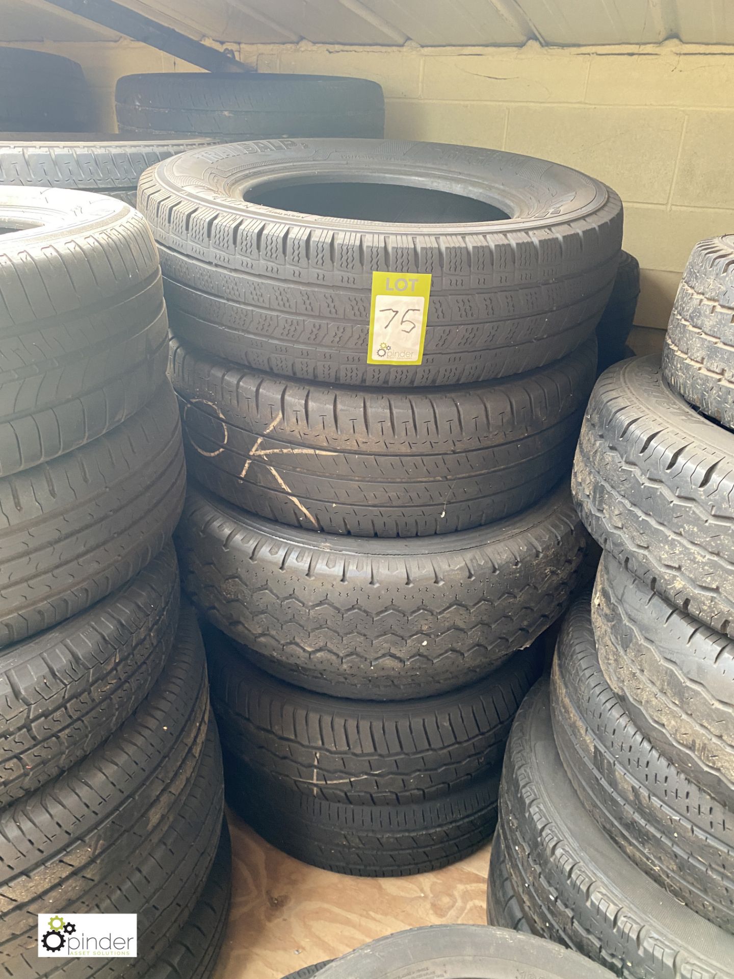 Approx 60 various used/punctured tyres (located in Unit 29) - Image 3 of 11