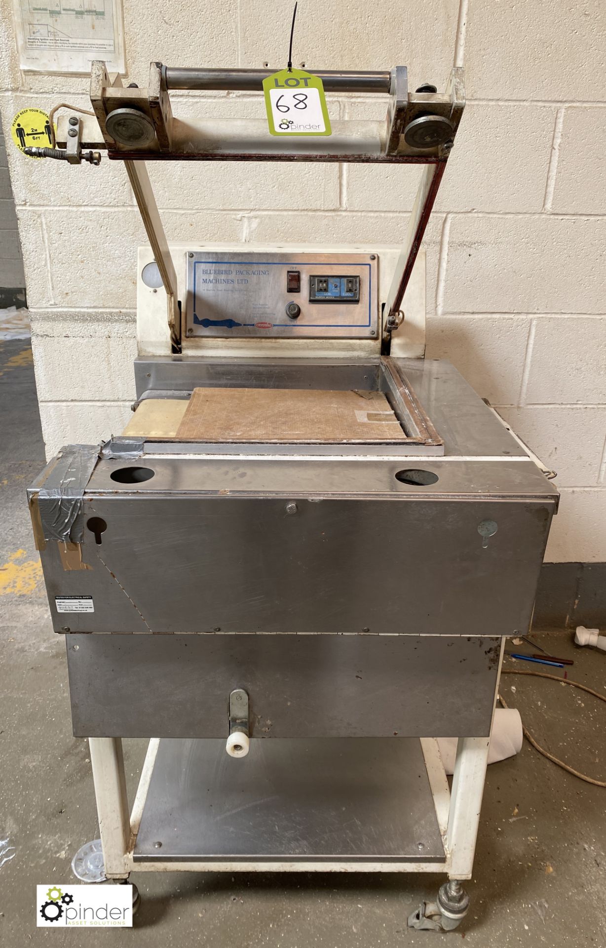 Bluebird Packaging Machines Eagle 40.40 L Sealer, 240volts, seal length 400mm x 400mm (located in