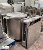 Electrolux Therma stainless steel Braising Pan, 240volts, with tripping (located in Unit 29)