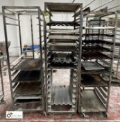 3 various Baking Tray Trolleys (located in Unit 29)