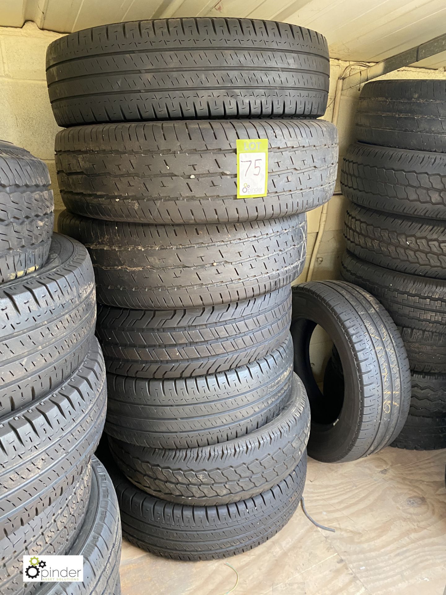 Approx 60 various used/punctured tyres (located in Unit 29) - Image 7 of 11