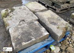 A pallet Victorian Yorkshire Stone Quoins, various sizes (Located at Deep Lane, Huddersfield)