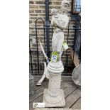A reconstituted stone classical Figure of Pomona, comes from the Latin word Pomum ‘Fruit’, on