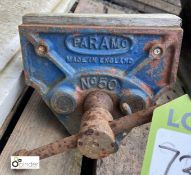 A Parmo No50 iron Joiners Vice, made in England, circa early 1900s