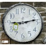 A vintage Master Clock, maker’s mark ‘International Time Recording Co Ltd, London’, 27in diameter