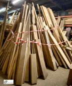 Large quantity Seasoned Oak Boards, Beams, Pine Boards and Softwoods, including offcuts, etc, up