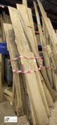 Various lengths Seasoned Oak Boards, cut lengths and small amount Pine, some oak boards up to 4in