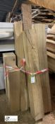 6 lengths 6in x 6in Seasoned Oak, up to 48in long and 1 – 5¾in x 3¾in