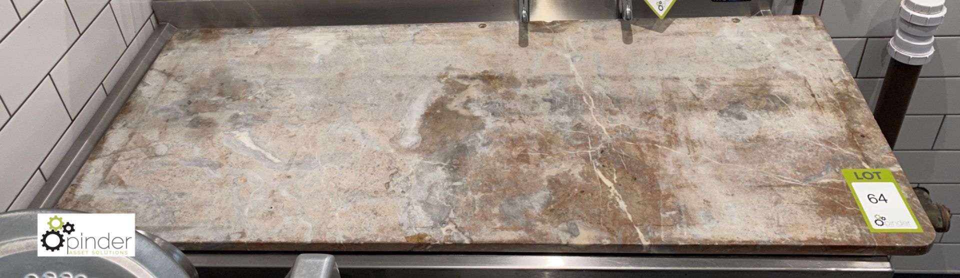 Granite Pastry Rolling Out Slab, 1205mm x 505mm - Image 3 of 4