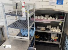 2 various Pot/Crockery Racks