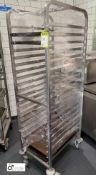 Stainless steel 20-tray Trolley