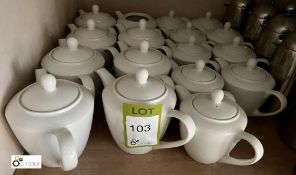 17 Tea Pots, 2 sizes