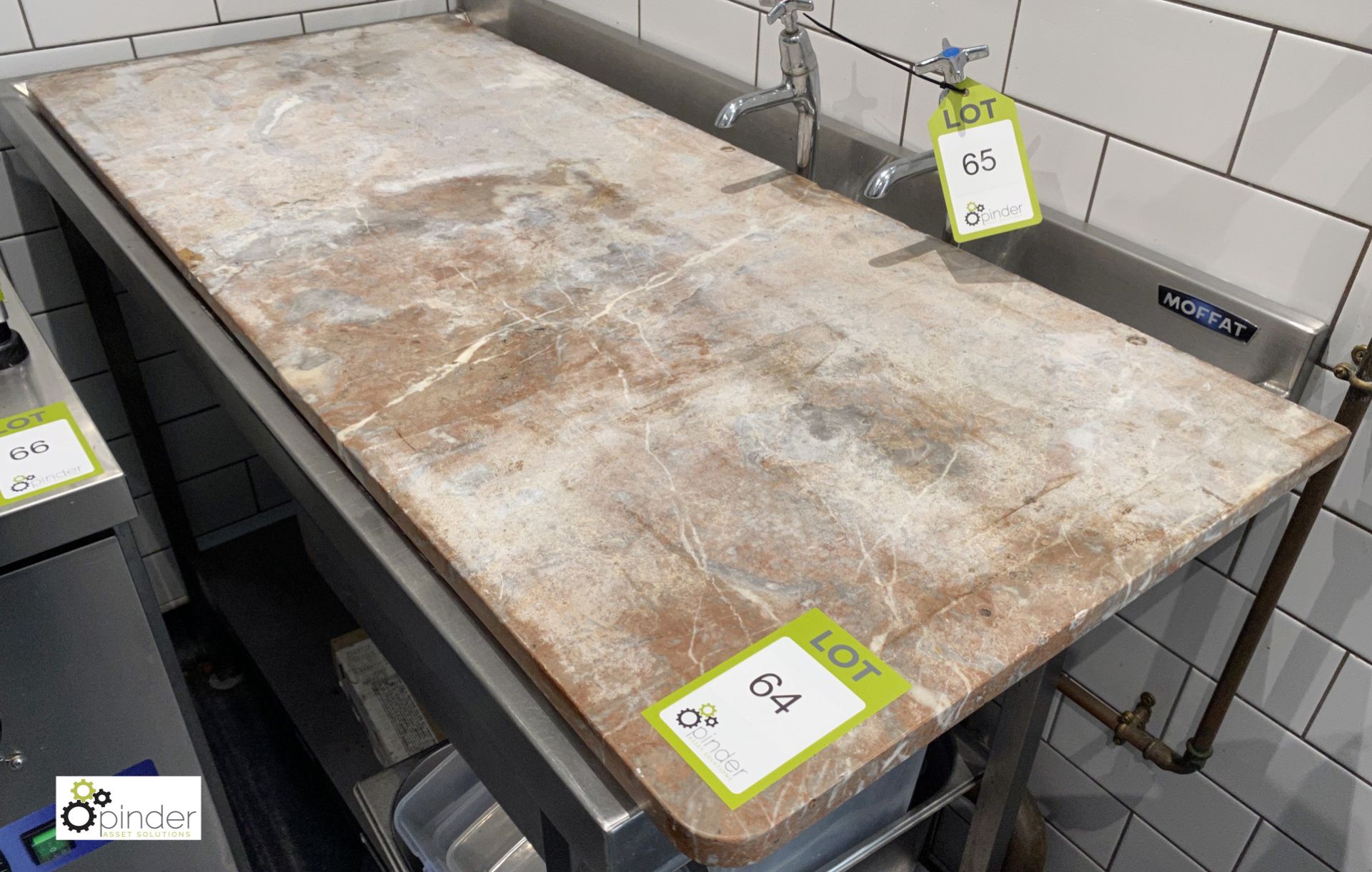 Granite Pastry Rolling Out Slab, 1205mm x 505mm
