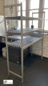 3-shelf Tray Rack, 1320mm x 460mm x 1680mm