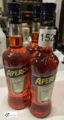 3 Bottles Aperol Aperitive, 70cl