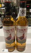 2 Bottles Famous Grouse Blended Whisky, 70cl