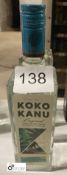 2 Bottles Koko Kanu Coconut Flavour Jamaican Rum, 70cl