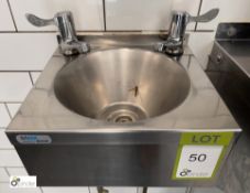 Basix stainless steel Hand Wash Basin