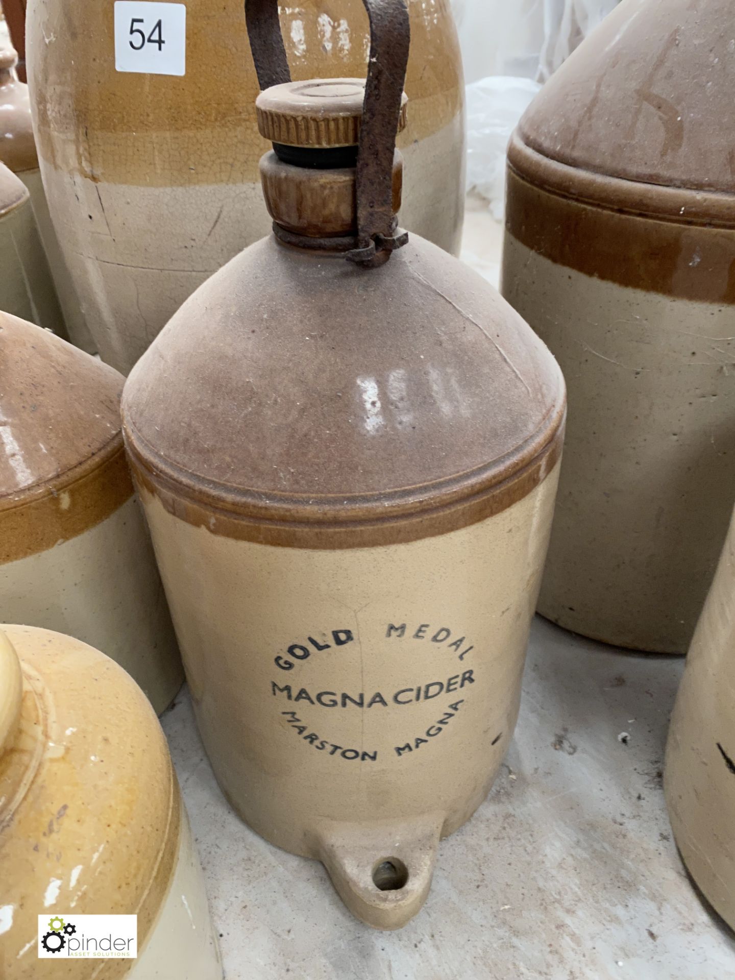 10 various sized Earthenware Cider Jars/Pots - Image 3 of 9