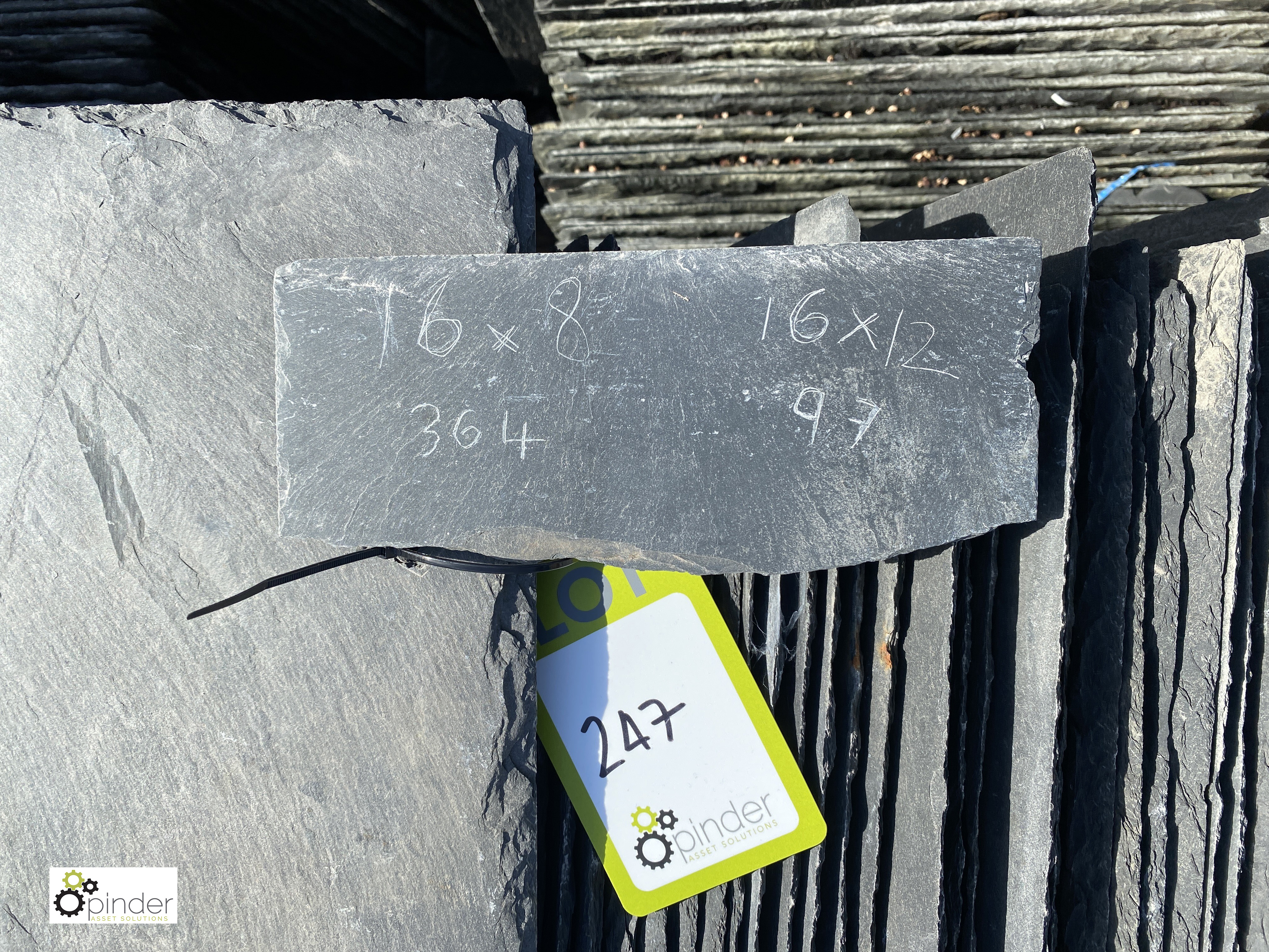 A large quantity various Roofing Slates, to crate - Image 6 of 7